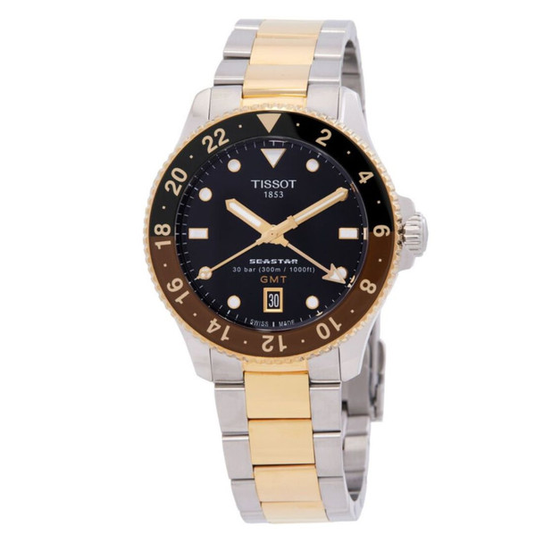 Tissot Men's Seastar 1000 / T-Sport Black Dial Quartz Watch T120.852.22.051.00