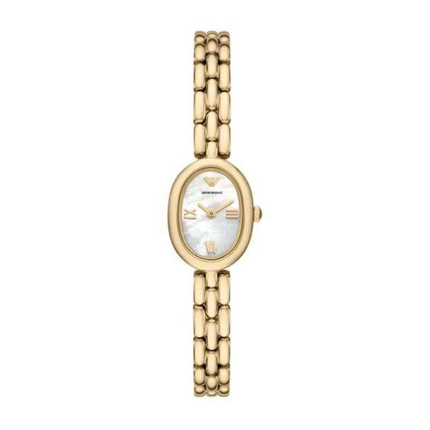 Emporio Armani Women's Sinfonia White MOP Dial Quartz Watch AR11721