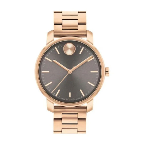 Movado Women's BOLD Access Dark Gunmetal Dial Quartz Watch 3601167