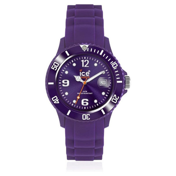Ice-Watch Unisex Ice-Summer Sili Purple Dial Quartz Watch SS.LR.U.S.11