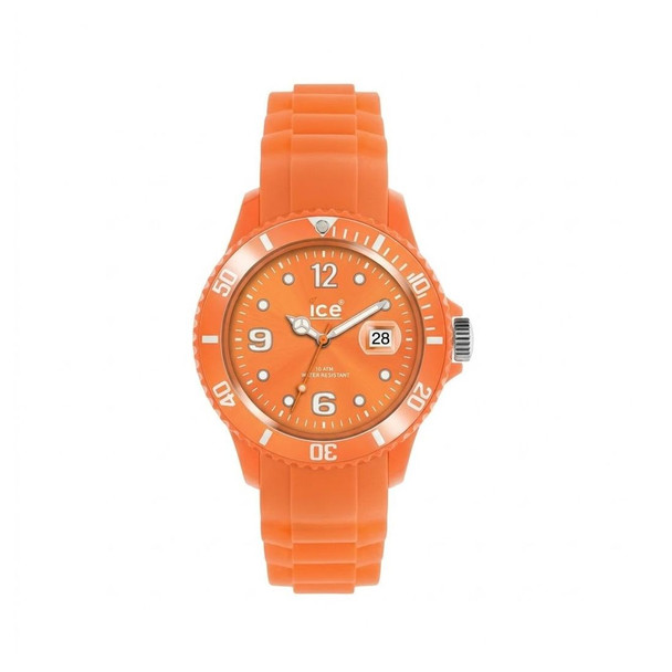 Ice-Watch Unisex Ice-Summer Sili Orange Dial Quartz Watch SS.FO.S.S.11