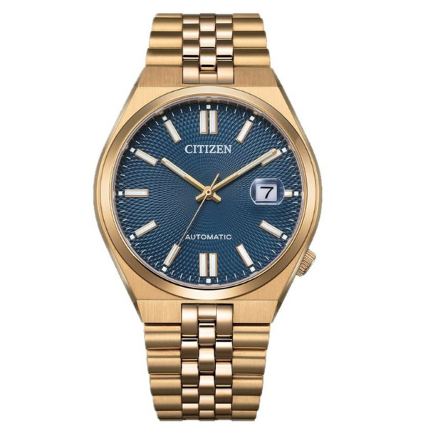 Citizen Tsuyosa 60 Men's Blue Dial SS Automatic Watch NK0023-57L