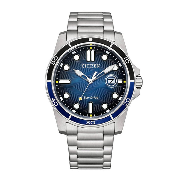 Citizen Eco-Drive Sport Casual Men's Blue Dial Watch AW1810-85L
