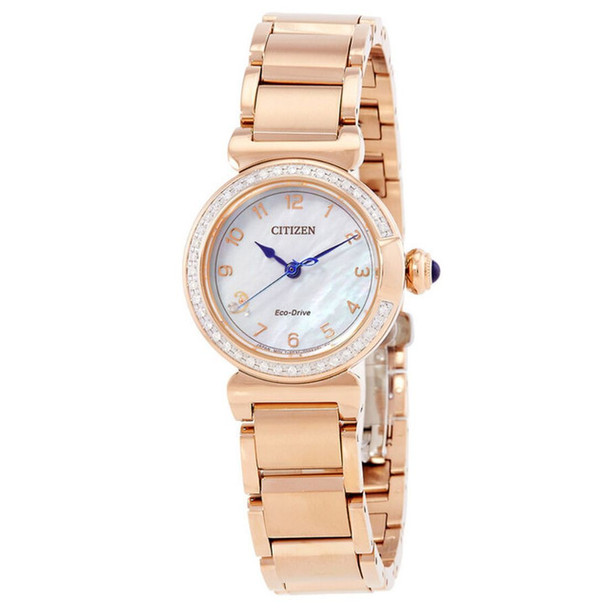 Citizen L Mae Women's Mothe-of-Pearl Dial Quartz Watch EM1123-89D