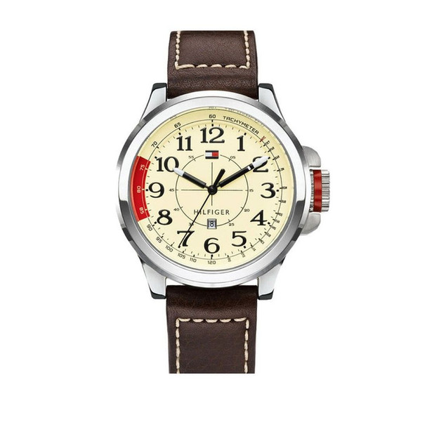 Tommy Hilfiger Sam Men's Beige Dial Quartz Watch 1790844