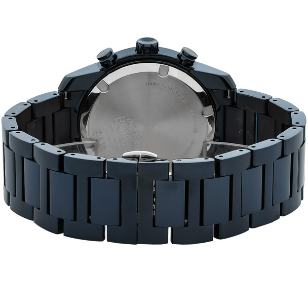 Movado Bold Verso Men's Blue Dial Chronograph Quartz Watch 3600868