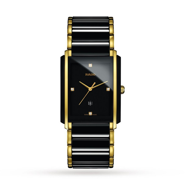 Rado Integral Jubile Black Dial Men's Quartz Watch R20204712
