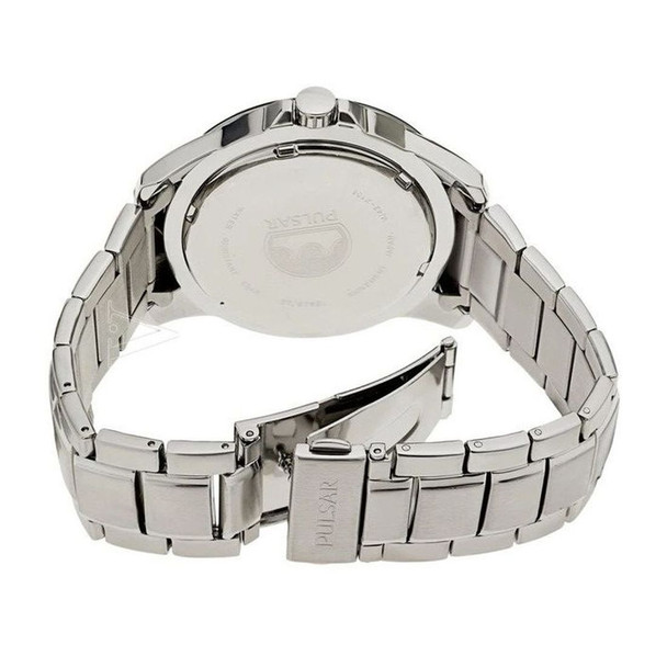 Pulsar On The Go Men's White Dial Quartz Watch PS9275