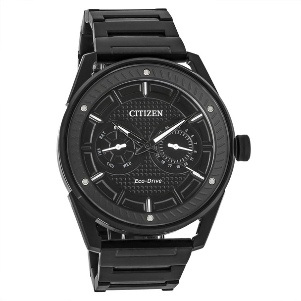 Citizen Eco Drive Men's DRIVE CTO Multifunction Black Dial Watch BU4025-59E