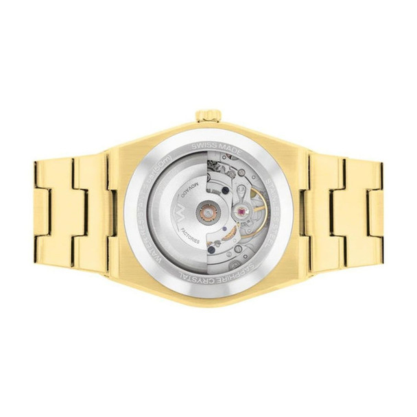 Movado BOLD Quest Men's White Dial Automatic Watch 3600943