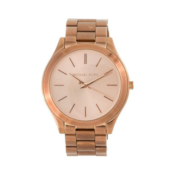 Michael Kors MK3197 Women's Runway Quartz Rose Gold-Tone Watch
