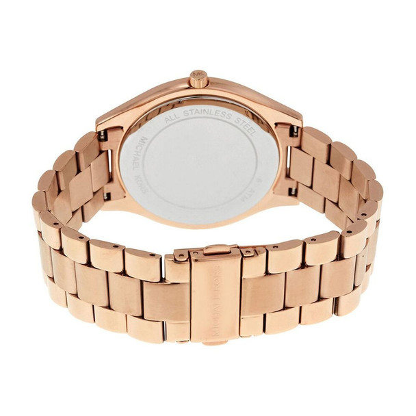 Michael Kors MK3197 Women's Runway Quartz Rose Gold-Tone Watch