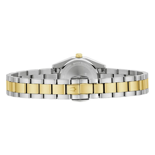 Bulova Surveyor Women's White Dial Quartz Watch 98L331