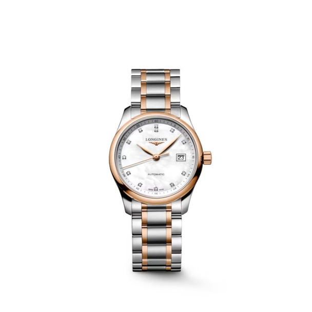 Longines Women's Master Collection White MOP Dial Automatic Watch L2.257.5.89.7