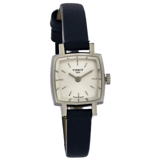 Tissot Lovely Series Ladies Silver Dial Blue Leather Watch T058.109.16.031.00