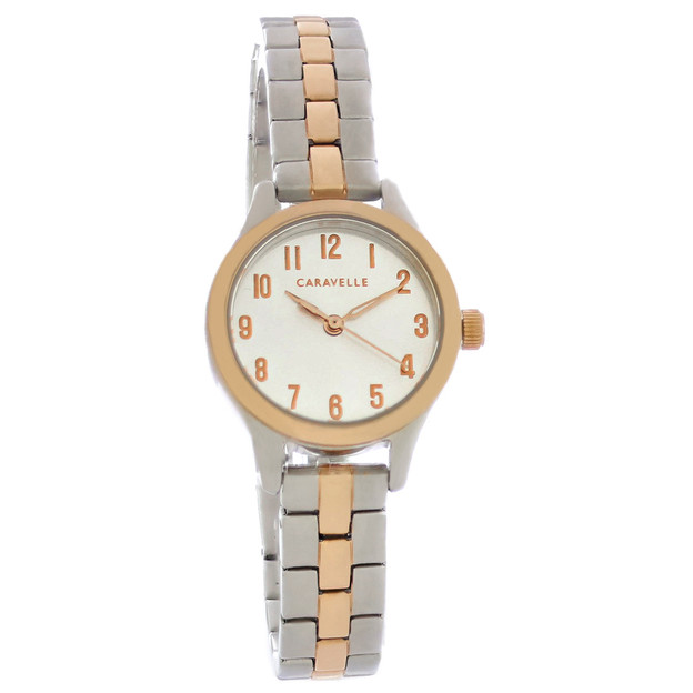 Caravelle by Bulova Women's 2-Tone Stainless Steel Quartz Watch 45L175