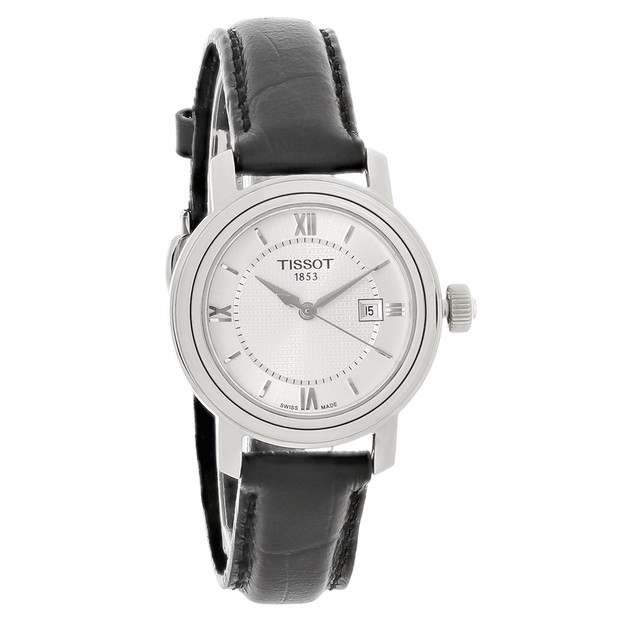 Tissot Bridgeport Women's Black Leather Swiss Quartz Watch T097.010.16.038.00