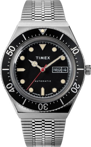 TIMEX 腕時計 Step into a World of Smoky Grandeur: Q Timex Reissue Dégradé
