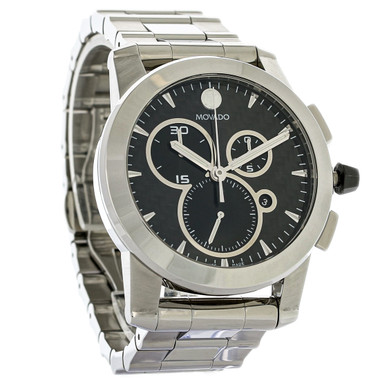 Movado Vizio Men's Stainless Steel Swiss Quartz Chronograph Watch
