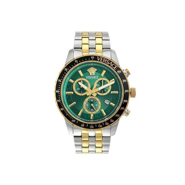 Versace Sport Chrono Men's Green Dial Quartz Watch VEZCA0524