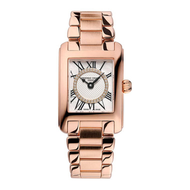 knee length dresses for ladies Audrey Quartz Swiss-Made White Ladies Dress Watch 16755765  Davosa USA