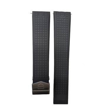 TAG Heuer FT6021 ラバーベルト ブラック Tag Heuer Aquaracer 21mm Black Rubber Watch Strap FT6041