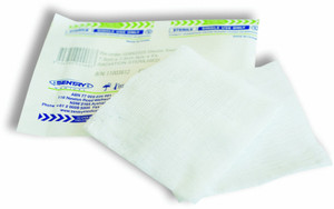 STERILE GAUZE SWAB 8 PLY X 5PCS 5CM X 5CM (PACK OF 50)