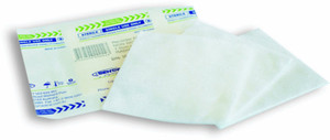 NON WOVEN STERILE SWAB 4PLY X 2'S 7.5CM X 7.5CM (PACK OF 50)