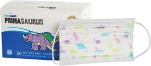 PRIMAGARD® PRIMASAURUS CHILD MASK WITH EARLOOP (BOX OF 50)