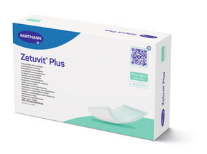 ZETUVIT PLUS SUPERABSORBENT DRESSING 10CM X 20CM (BOX OF 10) - 413711 ZETUVIT PLUS SUPERABSORBENT DRESSING 10CM X 20CM (BOX OF 10) - 413711