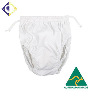 INCONTINENCE SWIM NAPPY - SMALL (65CM-95CM) WHITE