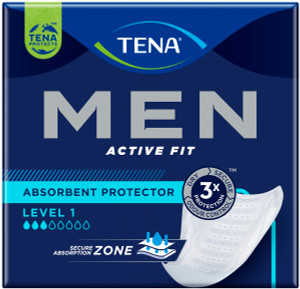 TENA MEN LEVEL 1 - 750658 - CARTON OF 48 (4 X 12)