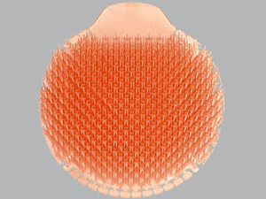 SLANT 6 URINAL SCREEN (BOX OF 10)  - MANGO