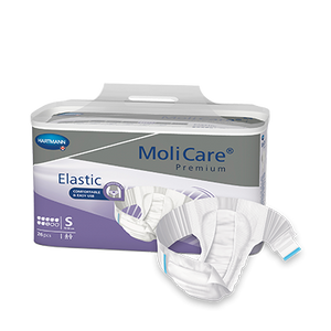 MOLICARE PREMIUM ELASTIC 8D SMALL - (WAIST/HIP: 70-90CM) 2356ML - CARTON 78 - 1654712