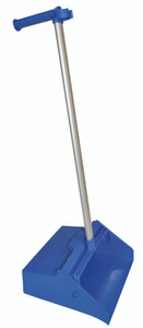 LOBBY DUSTPAN GENERAL PURPOSE (BLUE) WITH PISTOL GRIP HANDLE