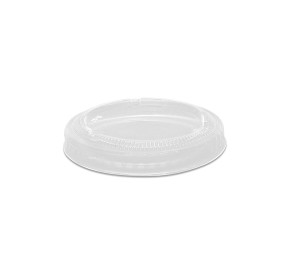 LID PET TO SUIT PORTION CONTROL SUGARCANE CUP 1 / 2OZ - CARTON OF 2000 - C001/2L