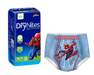 DRYNITES PYJAMA PANTS BOYS 4-7 YRS - CARTON OF 30 (9 X 3) - 21503
