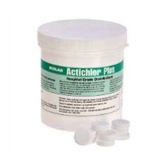 ACTICHLOR PLUS DISINFECTANT DETERGENT TABLETS 150