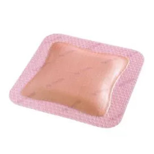 ALLEVYN DRESSING GENTLE BORDER AG - 10CM X10CM - BOX OF 10