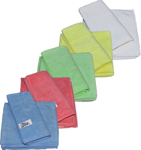 MICROFIBRE CLOTH 40CM X 40CM BLUE (PACK OF 5)