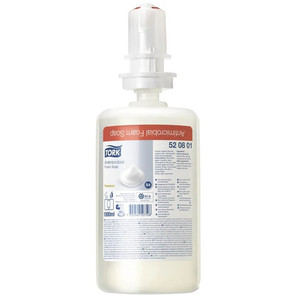 TORK ANTIMICROBIAL FOAM SOAP S4 CARTON OF 6 - 520800 TORK ANTIMICROBIAL FOAM SOAP S4 CARTON OF 6 - 520800