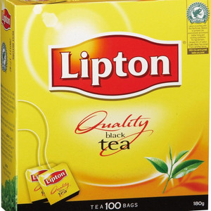 LIPTON TEA BAGS (BOX OF 100) LIPTON TEA BAGS (BOX OF 100)