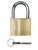 30MM BRASS PADLOCK - BURG
