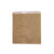 BAG PAPER NO. 2  SQUARE DOUBLE LINED GREASEPROOF BROWN -  PACK 500 - GPL2SB