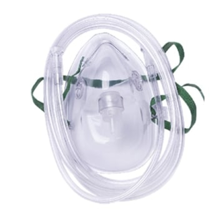 OXYGEN MASK WITH 2.1M TUBING - ADULT