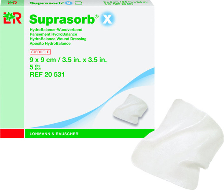 SUPRASORB X HYDRO STERILE DRESSING 14CM X 20CM (BOX OF 5)