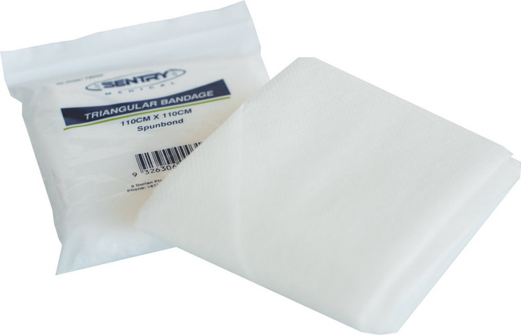 TRIANGULAR CALICO BANDAGE 110CM X 96CM (PACK OF 10)