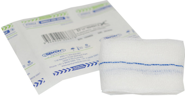 THREAD X® XRD STERILE PACKING GAUZE 5CM X 1M (PACK OF 100)