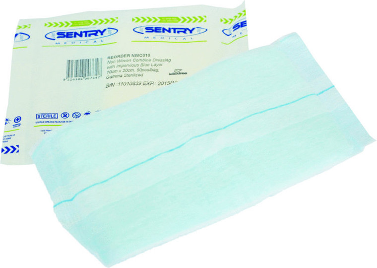 IMPERVIA COMBINE ABSORBENT DRESSING 10CM X 10CM (PACK OF 50)