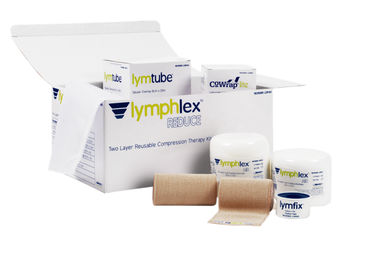 LYMPHLEX REDUCE- REUSABLE 2 LAYER COMPRESSION THERAPY KIT (2 SETS)